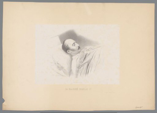 Nicholas I Pavlovich on his deathbed