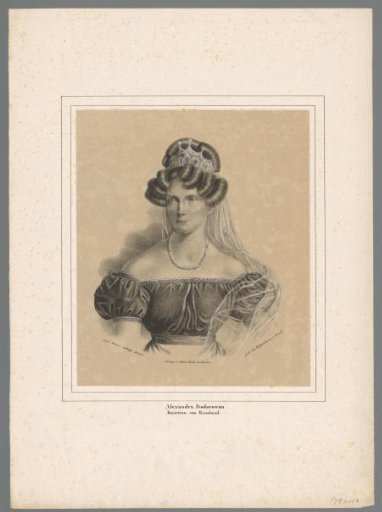 Portrait of Alexandra Feodorowna