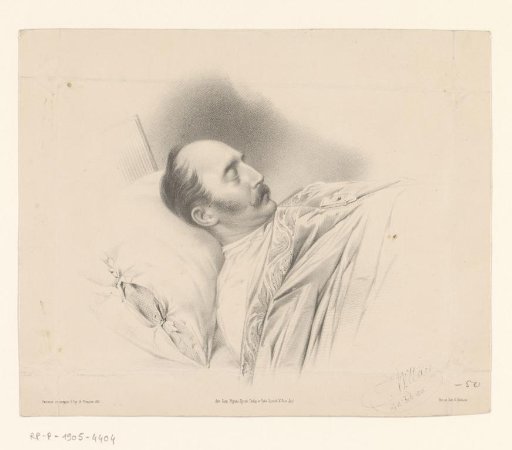 Portrait of Nicholas I on his Deathbed