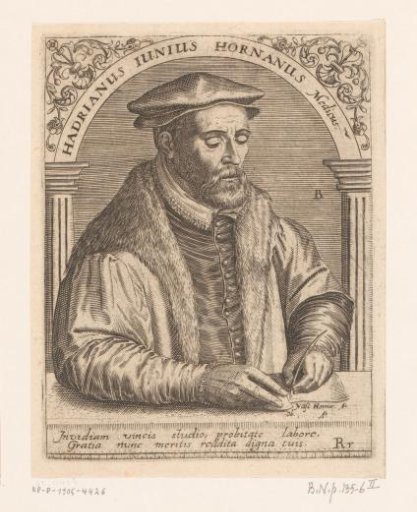 Portrait of Hadrianus Junius