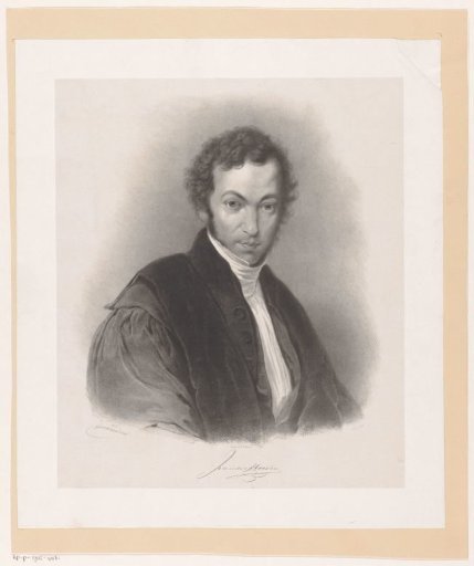 Portrait of Jan van der Hoeven