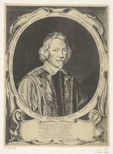 Portrait of Christiaan Rumpf at the age of 65