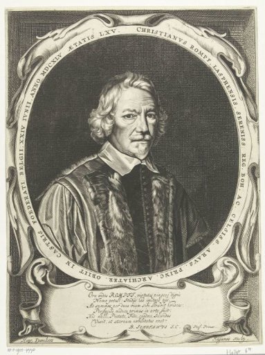 Portrait of Christiaan Rumpf at the age of 65