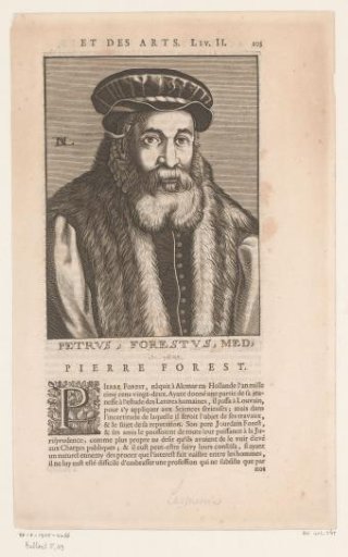 Portrait of Pieter van Foreest