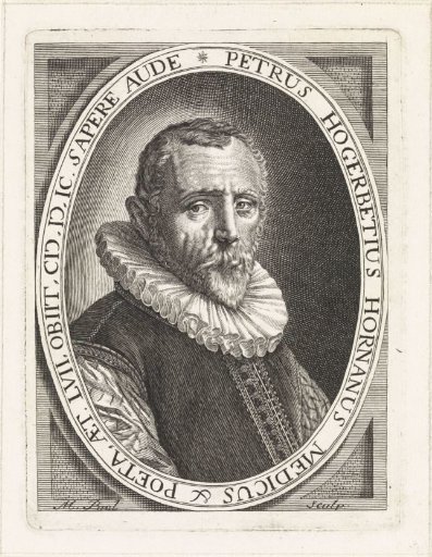 Portrait of the Physician and Poet Petrus Hogerbeets