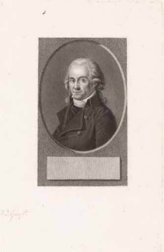 Portrait of the Walloon Preacher Henri Daniël Guyot