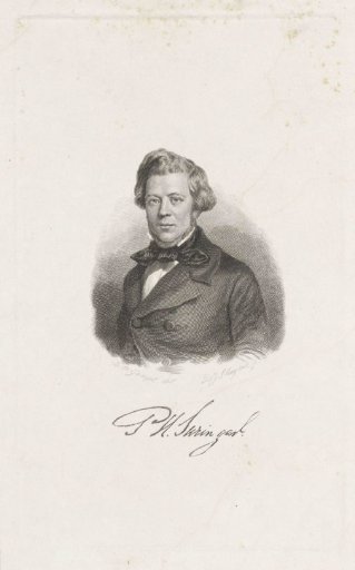 Portrait of the physician and professor Pieter Hendrik Suringar