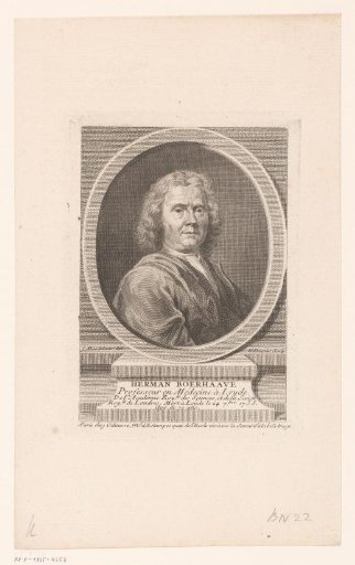 Portrait of Herman Boerhaave