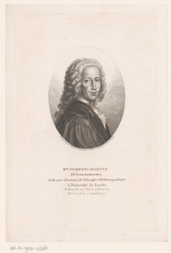 Portrait of Bernard Siegfried Albinus