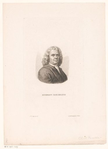 Portrait of Hermanus Boerhaave
