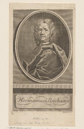 Portrait of Hermanus Boerhaave