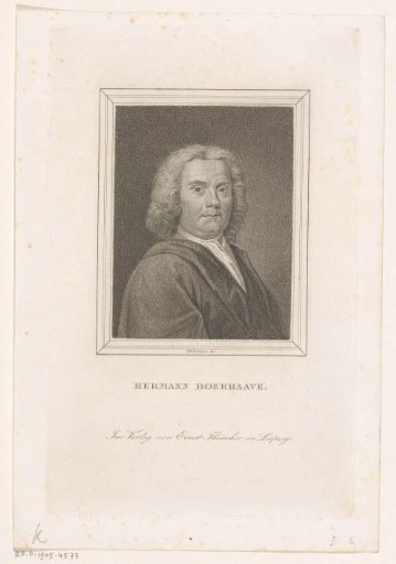 Portrait of Herman Boerhaave