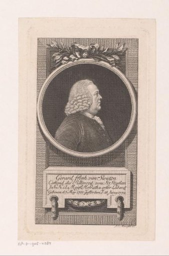 Portrait of Gerard van Swieten