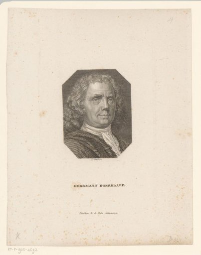Portrait of Hermanus Boerhaave