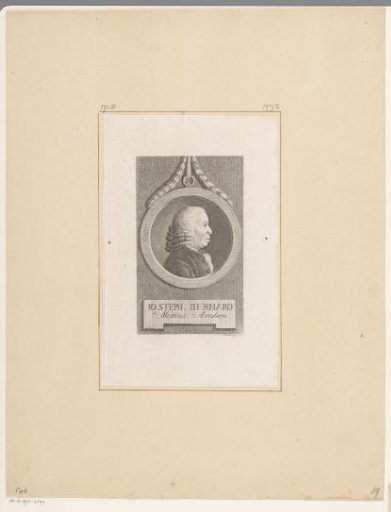 Portrait of Johann Stephan Bernard