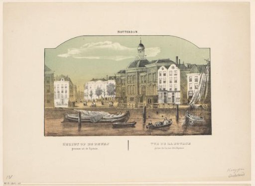 View of the Exchange in Rotterdam