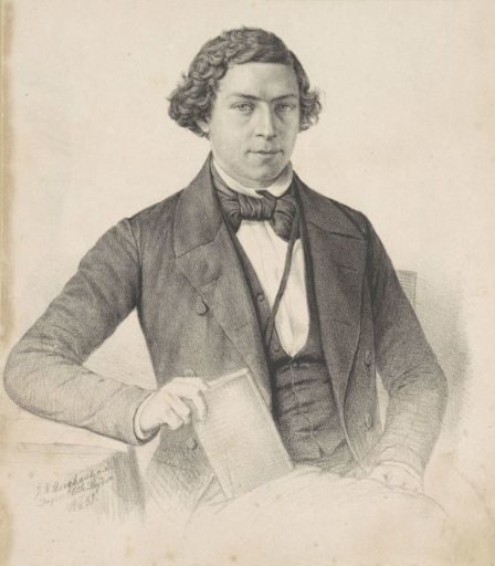 Portrait of a man, possibly Petrus Abraham Samuel van Limburg Brouwer