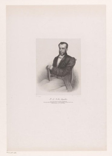 Portrait of Herman Adriaan Bicker Caarten