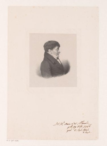 Portrait of W. van der Monde