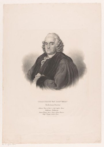 Portrait of Gualtherus van Doeveren
