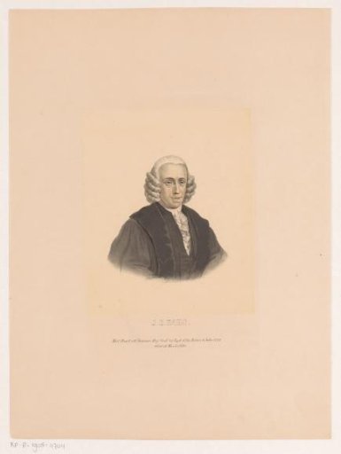 Portrait of Johan David Hahn