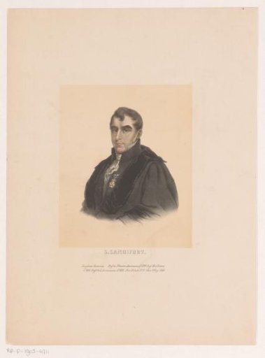 Portrait of Gerard Sandifort