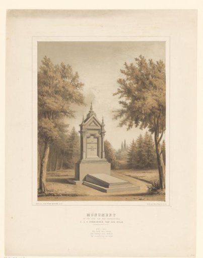 Tomb Monument for Jacobus Ludovicus Conradus Schroeder van der Kolk