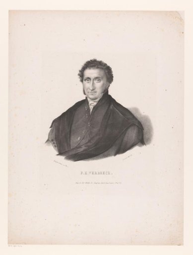 Portrait of François Egide Verbeeck