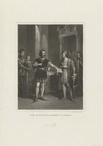 Charles the Bold and Louis XI at Péronne