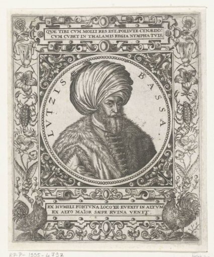 Portrait of the Sultan Lutzis Basha