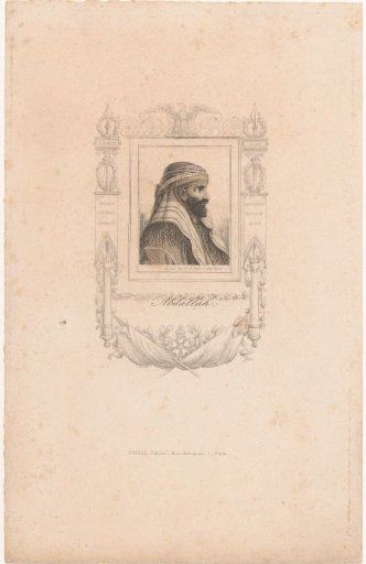 Portrait of Abdallah Ebn-Souhoud