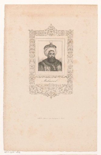 Portrait of Sultan Mahmud II