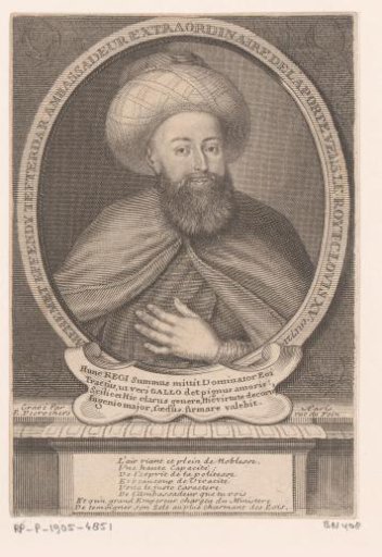 Portrait of Yirmisekiz Mehmed Çelebi