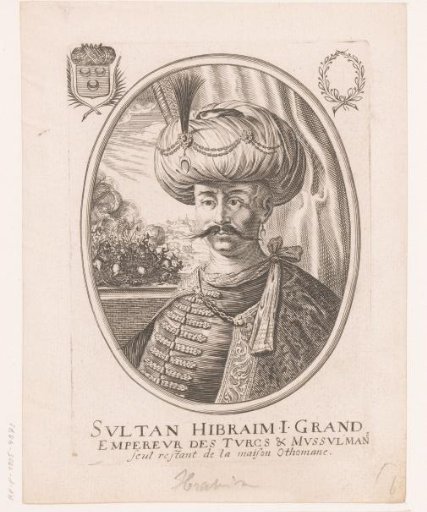 Portrait of Ibrahim I, Sultan of the Ottoman Empire
