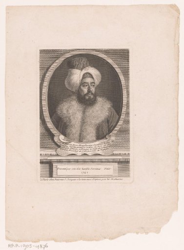 Portrait of Ibrahim Muteferrika