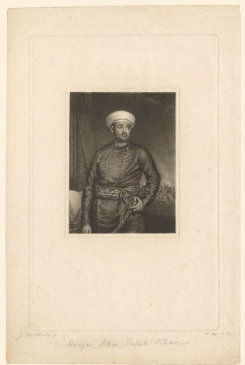 Portrait of Mirza Abu Taleb Khan