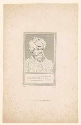 Portrait of Hayreddin Barbarossa