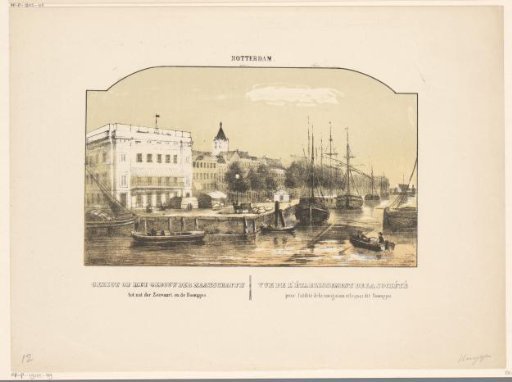View of the Society for the Benefit of Navigation and the Boompjes