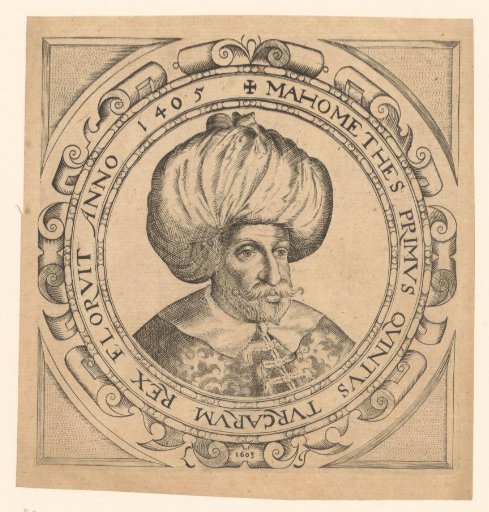 Portrait of Sultan Mehmed I