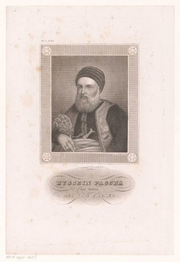 Portrait of Hussein, dey of Algiers