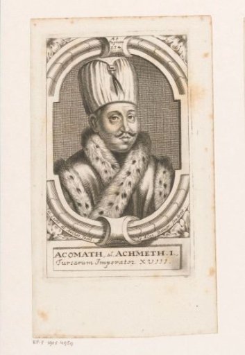 Portrait of Ahmed I, Sultan of the Ottoman Empire