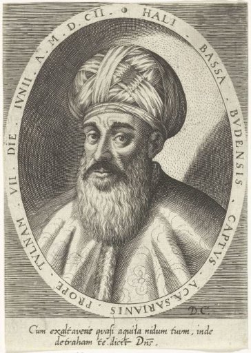 Portrait of the Turkish general Ali Pasha