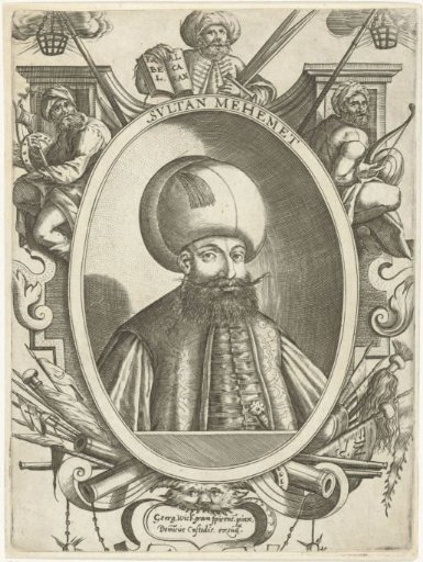 Portrait of Sultan Mehmet