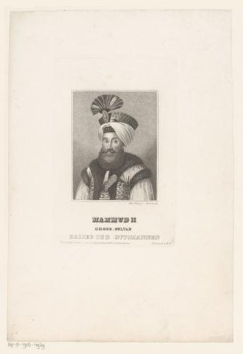 Portrait of Sultan Mahmud II