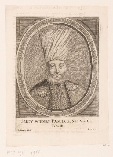 Portrait of Sedey Achmet Pasha