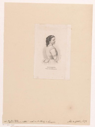 Portrait of Elisabeth zu Wied, Queen of Romania