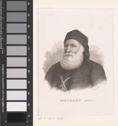 Portrait of Mohammed Ali, Governor of Egypt