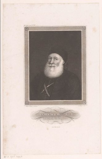 Portrait of Mohammed Ali, Governor of Egypt