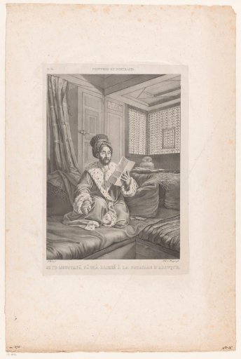 Portrait of Seyd Moustafä Pâchâ