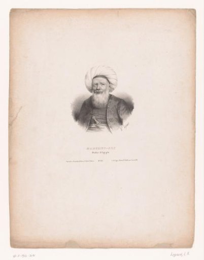 Portrait of Mohammed Ali of Egypt